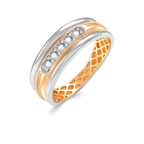 Сапфир каталог товаров Кольцо из золота с фианитом