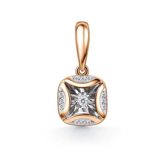 Сапфир каталог товаров Подвеска из золота с бриллиантом