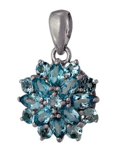 Сапфир каталог товаров Подвеска из серебра с топазом