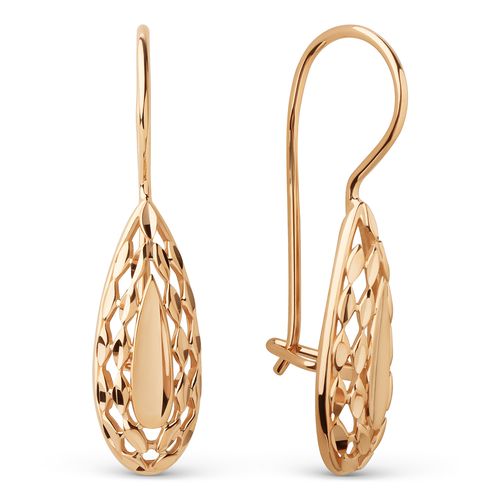 Сапфир каталог товаров Серьги из золота