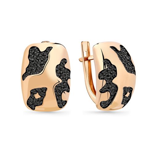 Сапфир каталог товаров Серьги из золота с фианитом