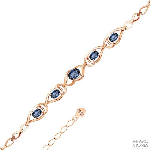 Сапфир каталог товаров Браслет женский из золота с топазом Сапфир каталог товаров Браслет женский из золота с топазом