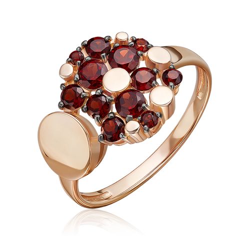 Сапфир каталог товаров Кольцо из золота с гранатом