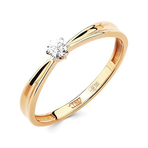 Сапфир каталог товаров Кольцо из золота с фианитом