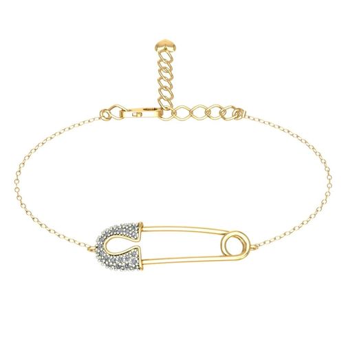 Сапфир каталог товаров Браслет женский из золота с фианитом Сапфир каталог товаров Браслет женский из золота с фианитом