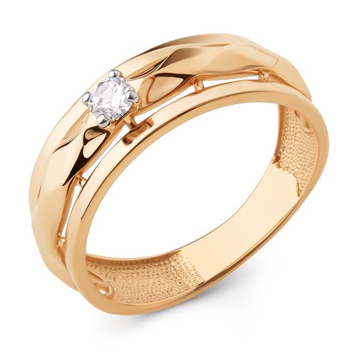 Сапфир каталог товаров Кольцо из золота с фианитом