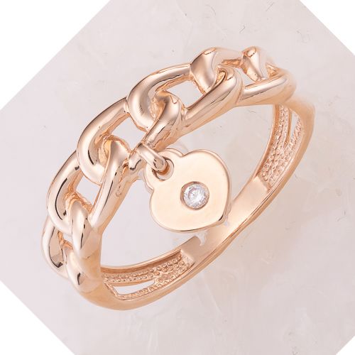 Сапфир каталог товаров Кольцо из золота с фианитом