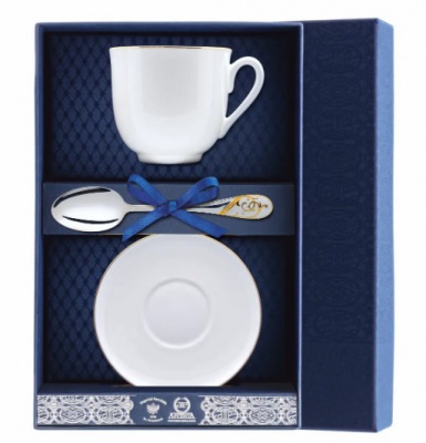 Сапфир каталог товаров Набор из серебра с позолотой 