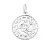 Сапфир каталог товаров Подвеска знак зодиака из серебра с фианитом