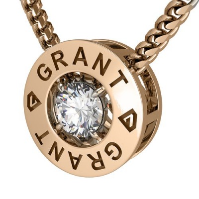 Сапфир каталог товаров Кулон из золота с бриллиантом 
