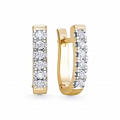 Сапфир каталог товаров Серьги из золота с бриллиантом