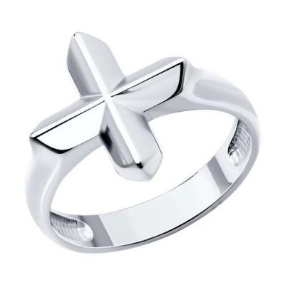 Сапфир каталог товаров Кольцо из серебра 