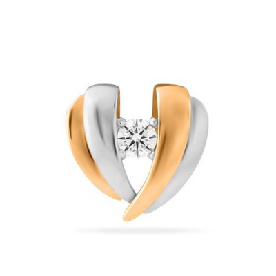 Сапфир каталог товаров Подвеска из золота с фианитом 