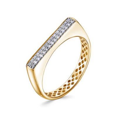 Сапфир каталог товаров Кольцо из желтого золота с бриллиантом 