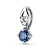 Сапфир каталог товаров Подвеска из серебра с фианитом