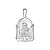 Сапфир каталог товаров Подвеска икона из серебра