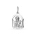 Сапфир каталог товаров Подвеска икона из серебра с фианитом