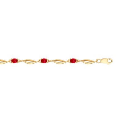 Сапфир каталог товаров Браслет женский из золота с рубином 