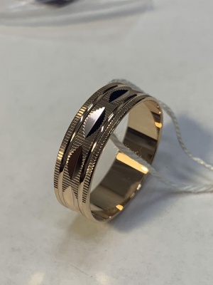 Сапфир каталог товаров Кольцо обручальное из золота 