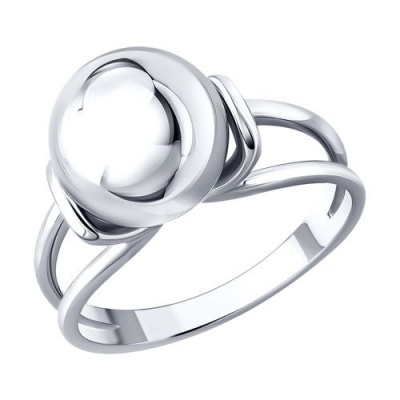 Сапфир каталог товаров Кольцо из серебра 