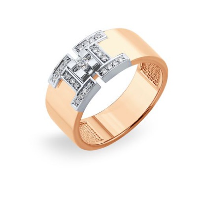 Сапфир каталог товаров Кольцо из золота с бриллиантом 