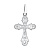 Сапфир каталог товаров Подвеска крест из серебра