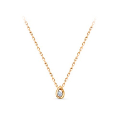 Сапфир каталог товаров Колье из золота с фианитом 