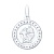 Сапфир каталог товаров Подвеска знак зодиака Стрелец из серебра с фианитом