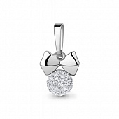 Сапфир каталог товаров Подвеска детская из серебра с стеклом