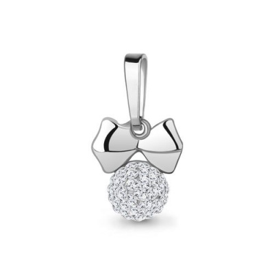 Сапфир каталог товаров Подвеска детская из серебра с стеклом 