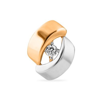 Сапфир каталог товаров Подвеска из золота с фианитом 