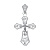 Сапфир каталог товаров Подвеска крест из серебра