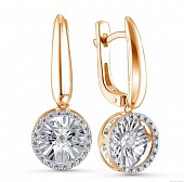 Сапфир каталог товаров Серьги из золота с бриллиантом