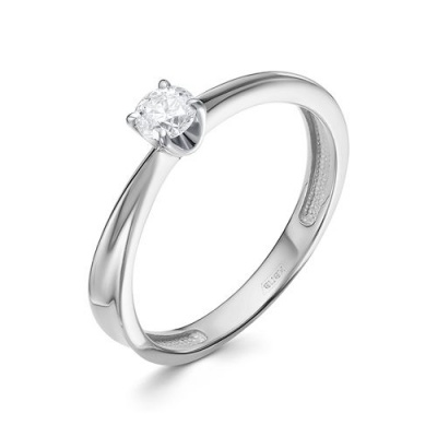 Сапфир каталог товаров Кольцо из белого золота с бриллиантом 