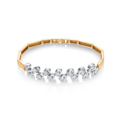 Сапфир каталог товаров Браслет детский из комбинированного золота с бриллиантом 