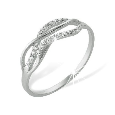 Сапфир каталог товаров Кольцо из серебра с фианитом 