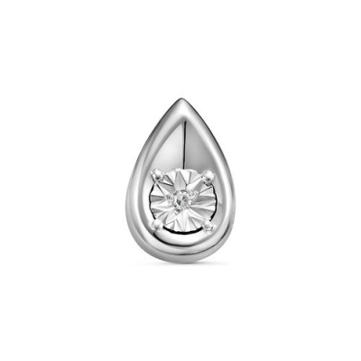 Сапфир каталог товаров Подвеска из серебра с бриллиантом 