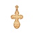 Сапфир каталог товаров Подвеска крест из серебра с позолотой