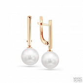 Сапфир каталог товаров Серьги из золота с жемчугом