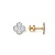 Сапфир каталог товаров Серьги гвоздики из золота с бриллиантом