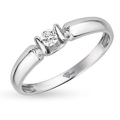 Сапфир каталог товаров Кольцо из белого золота с бриллиантом 