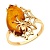 Сапфир каталог товаров Кольцо из золота с янтарем