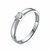 Сапфир каталог товаров Кольцо из белого золота с бриллиантом