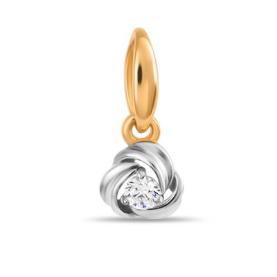 Сапфир каталог товаров Подвеска из золота с фианитом 