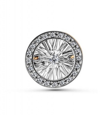 Сапфир каталог товаров Подвеска из белого золота с бриллиантом 