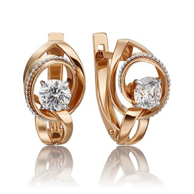 Сапфир каталог товаров Серьги из золота с сваровски 