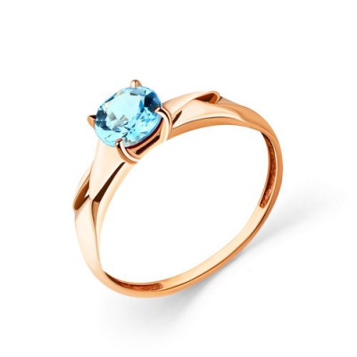 Сапфир каталог товаров Кольцо из золота с топазом 