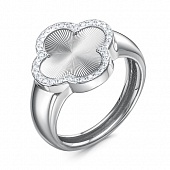 Сапфир каталог товаров Кольцо из серебра с фианитом