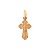 Сапфир каталог товаров Подвеска крест из серебра с позолотой