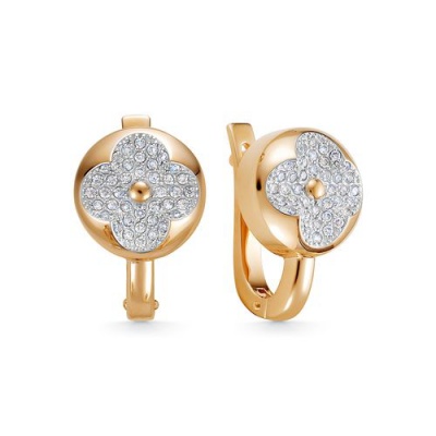 Сапфир каталог товаров Серьги из золота с бриллиантом 